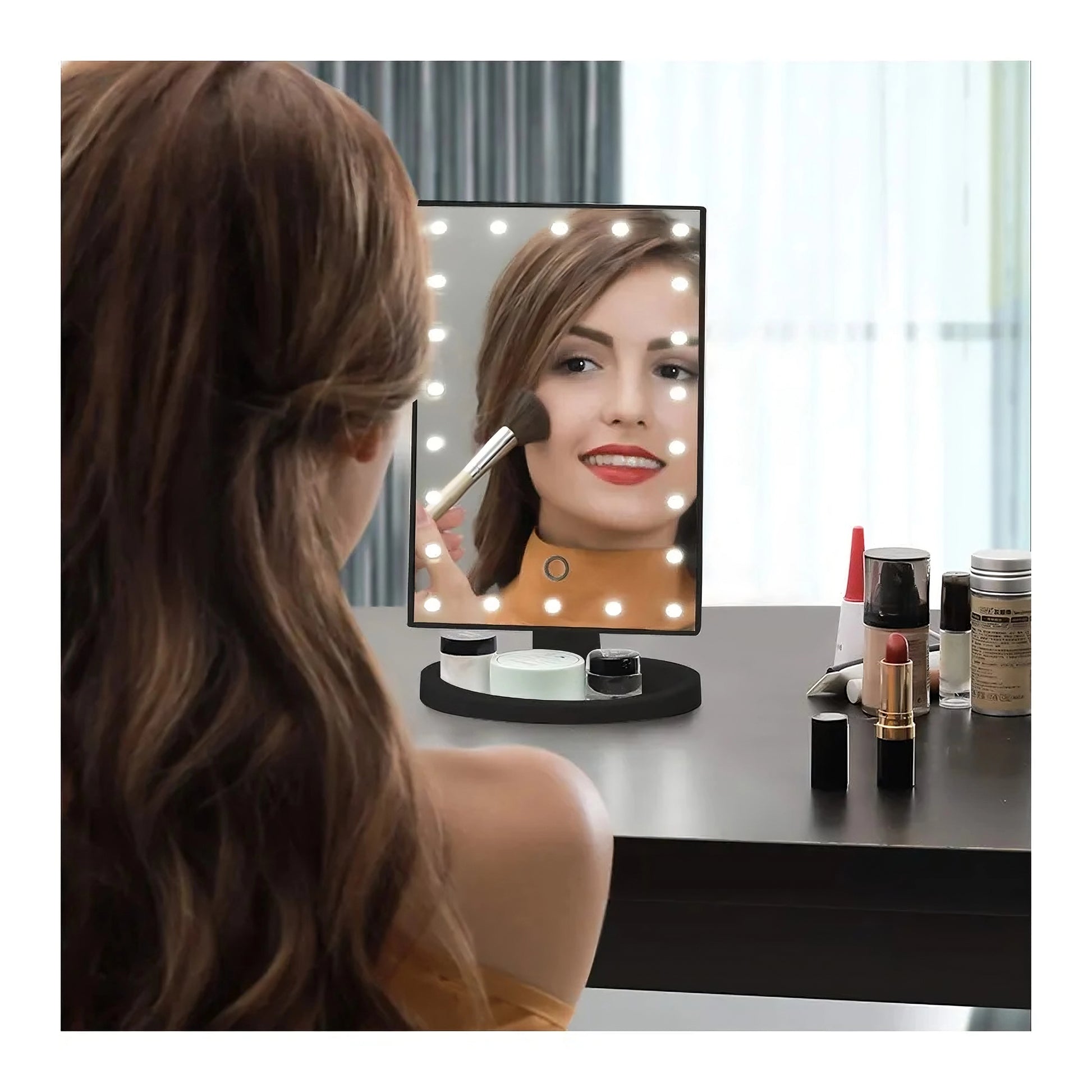 Espejo Tocador Para Maquillaje + Luz Led y Táctil 🤩 – By Technology Store